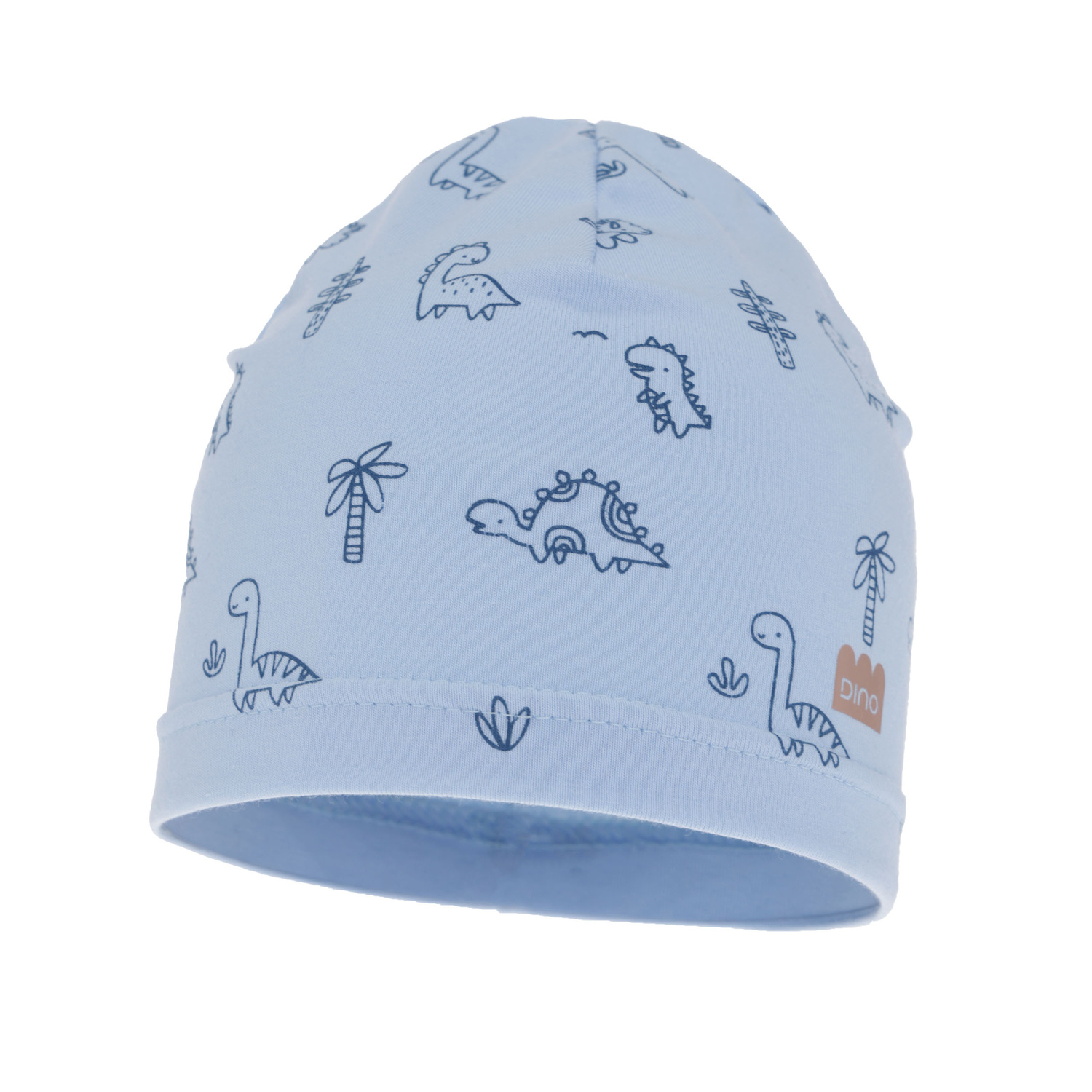 Bonnet automne/printemps garçon, bleu, avec imprimé, Jovik