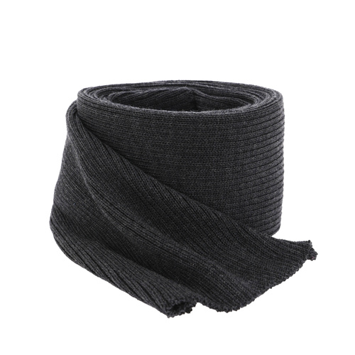 Écharpe d'hiver homme, grise, 100% Laine Mérinos Brayan