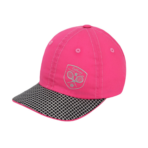 Casquette fille, printemps/automne, rose, coton, Tennis