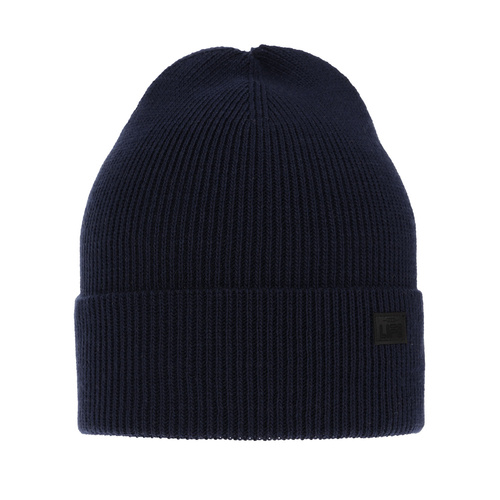 Bonnet d'hiver homme, bleu marine, Flavio