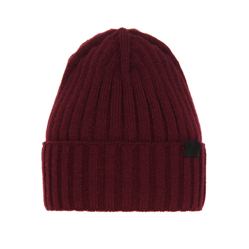Bonnet d'hiver homme, bordo, Vincent