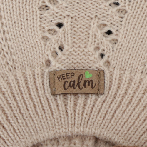 Béret fille automne/printemps, crème, Kevira