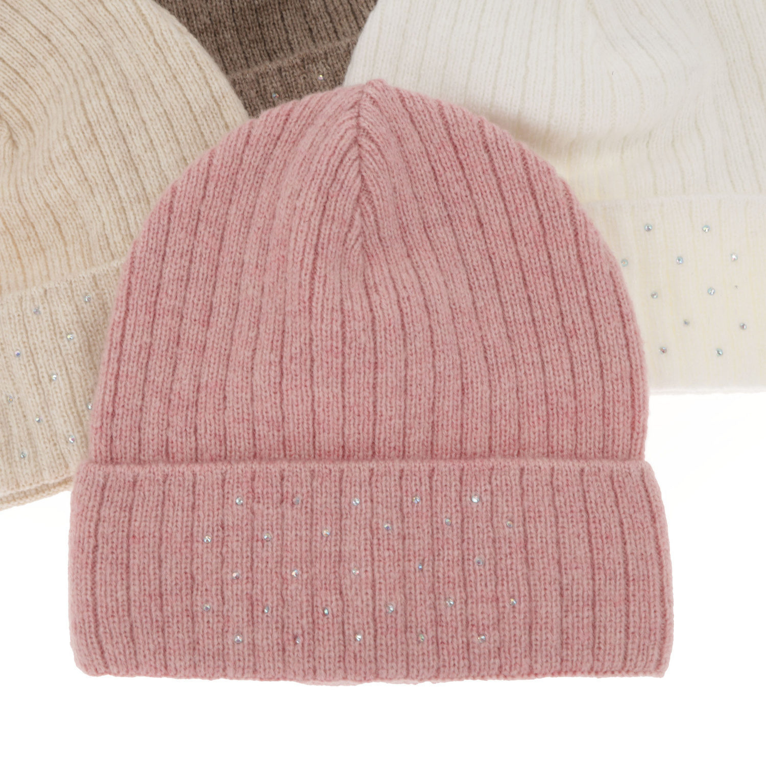 Bonnet d'hiver femme, noire, élégant, Gizmena