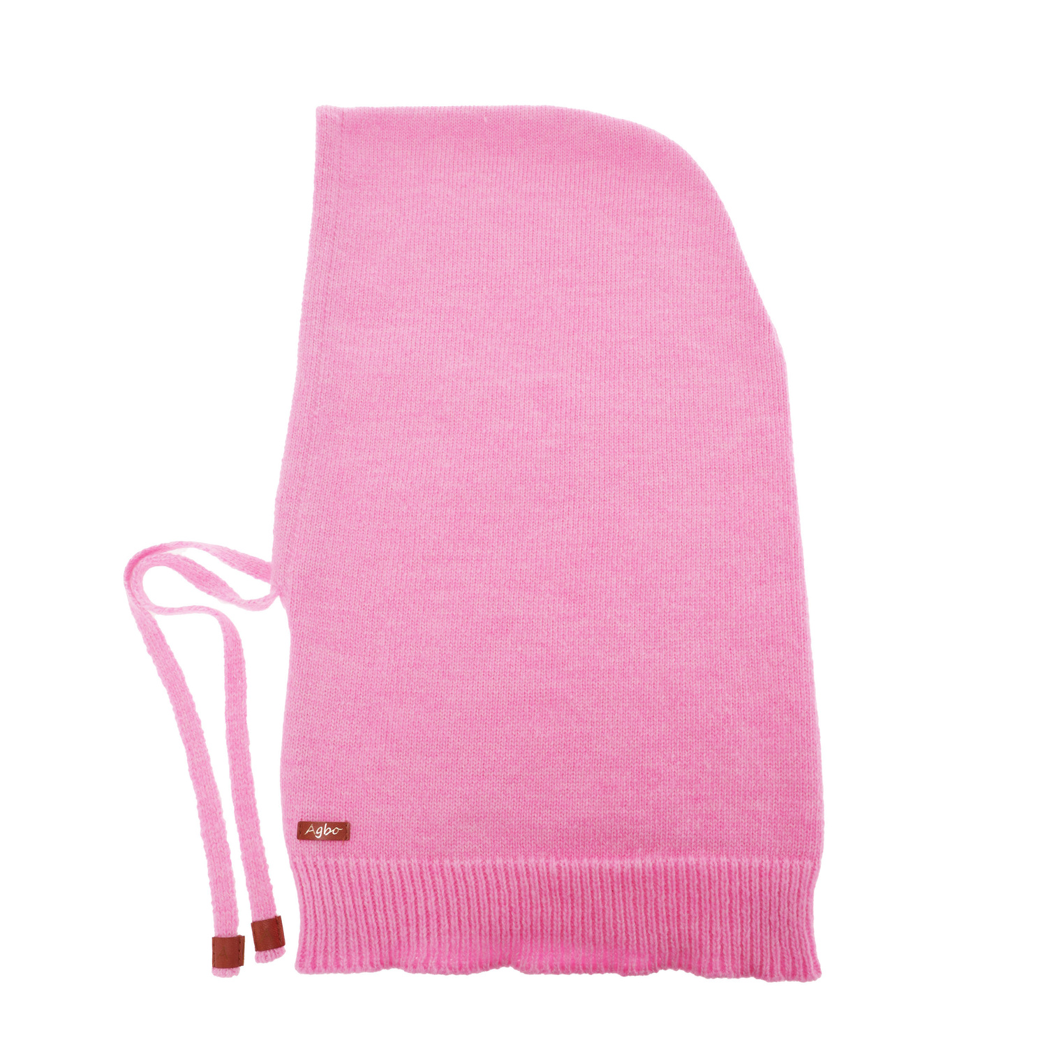 Cagoule d'hiver femme, rose, avec laine mérinos, Elizabeth