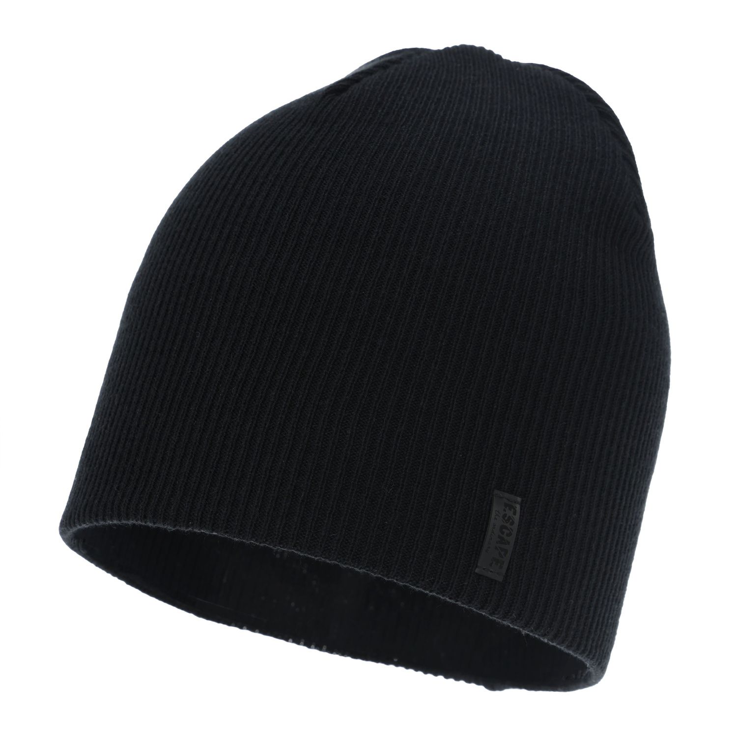 Bonnet d'hiver/automne/printemps homme, noir, Salten