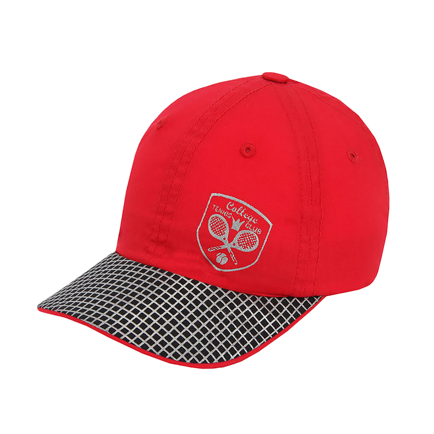 Casquette fille, rouge, coton, Tennis