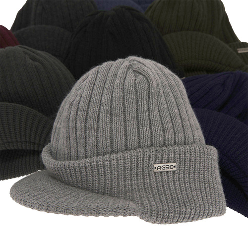 Bonnet d'hiver homme, bordo, Taker