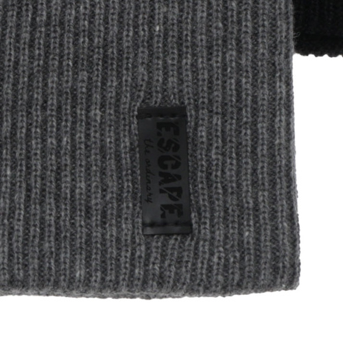 Bonnet d'hiver/automne/printemps homme, gris foncé, Salten