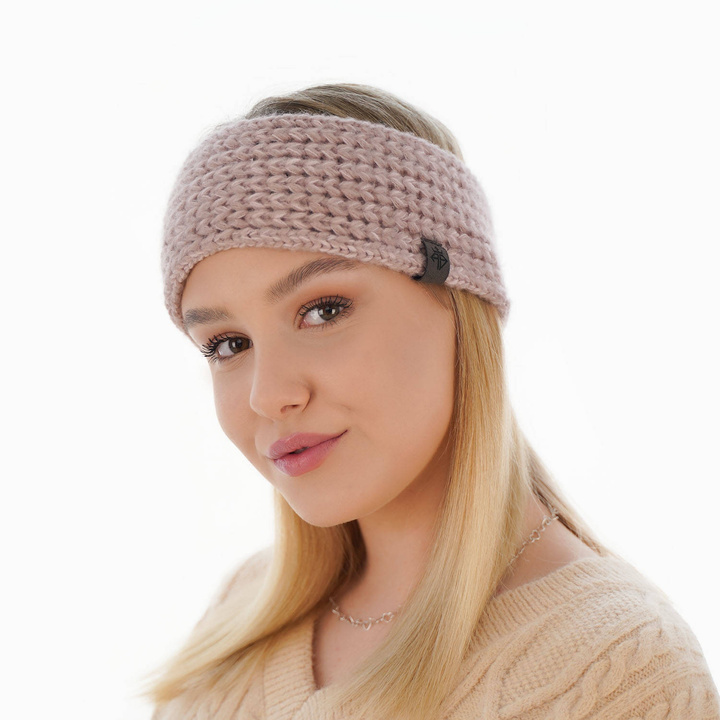 Bonnet d'hiver femme, rose, Alexis