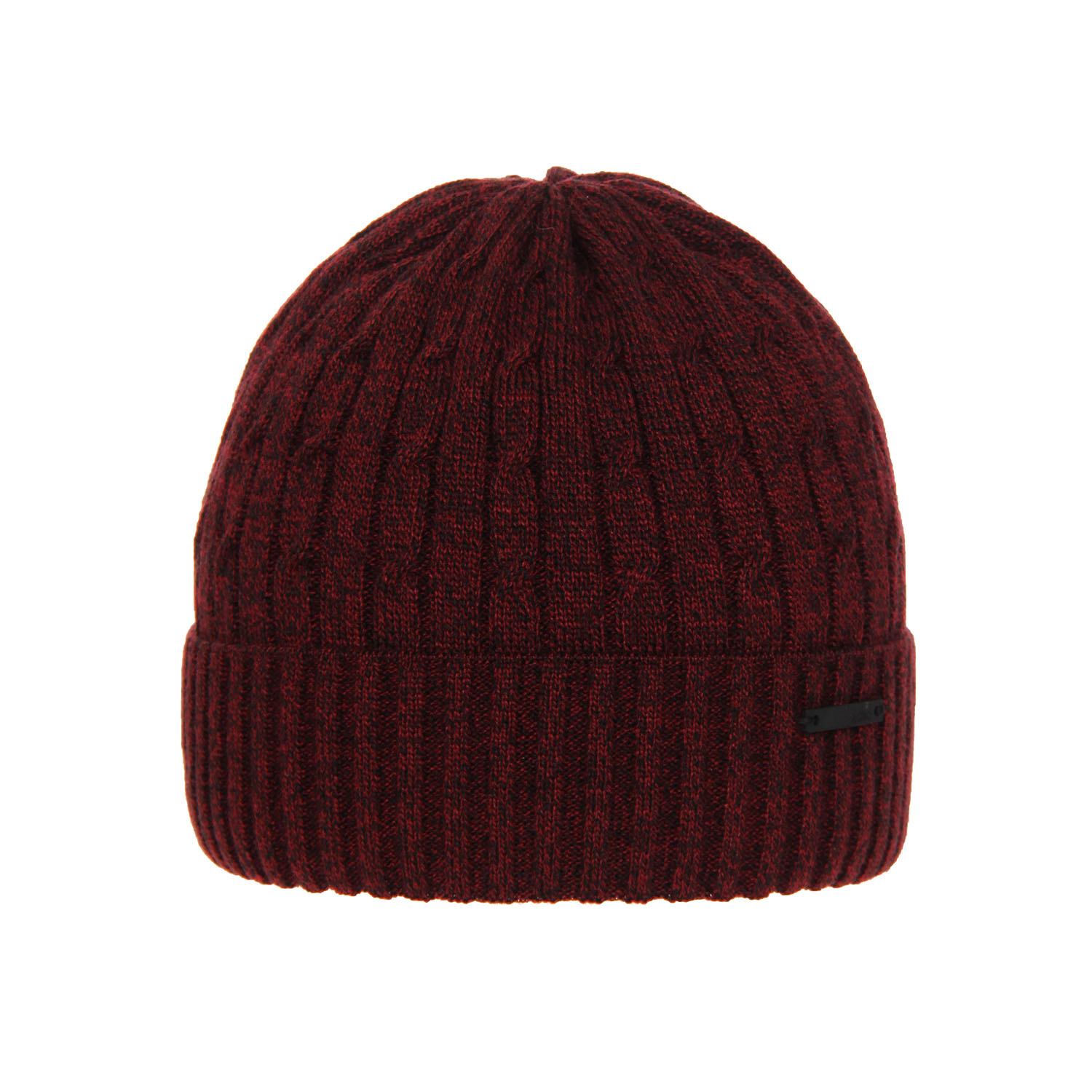 Bonnet d'hiver homme, bordo, Mishel