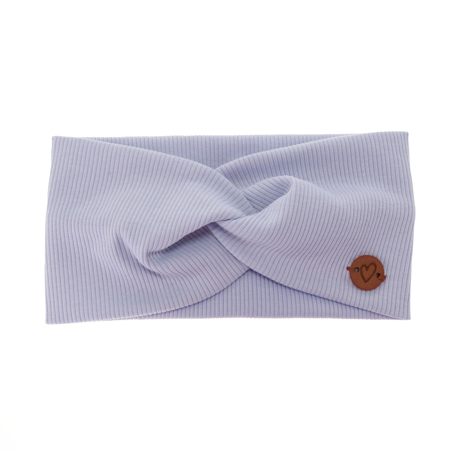 Opaska automne/printemps fille, lilas, coton, Kasjana