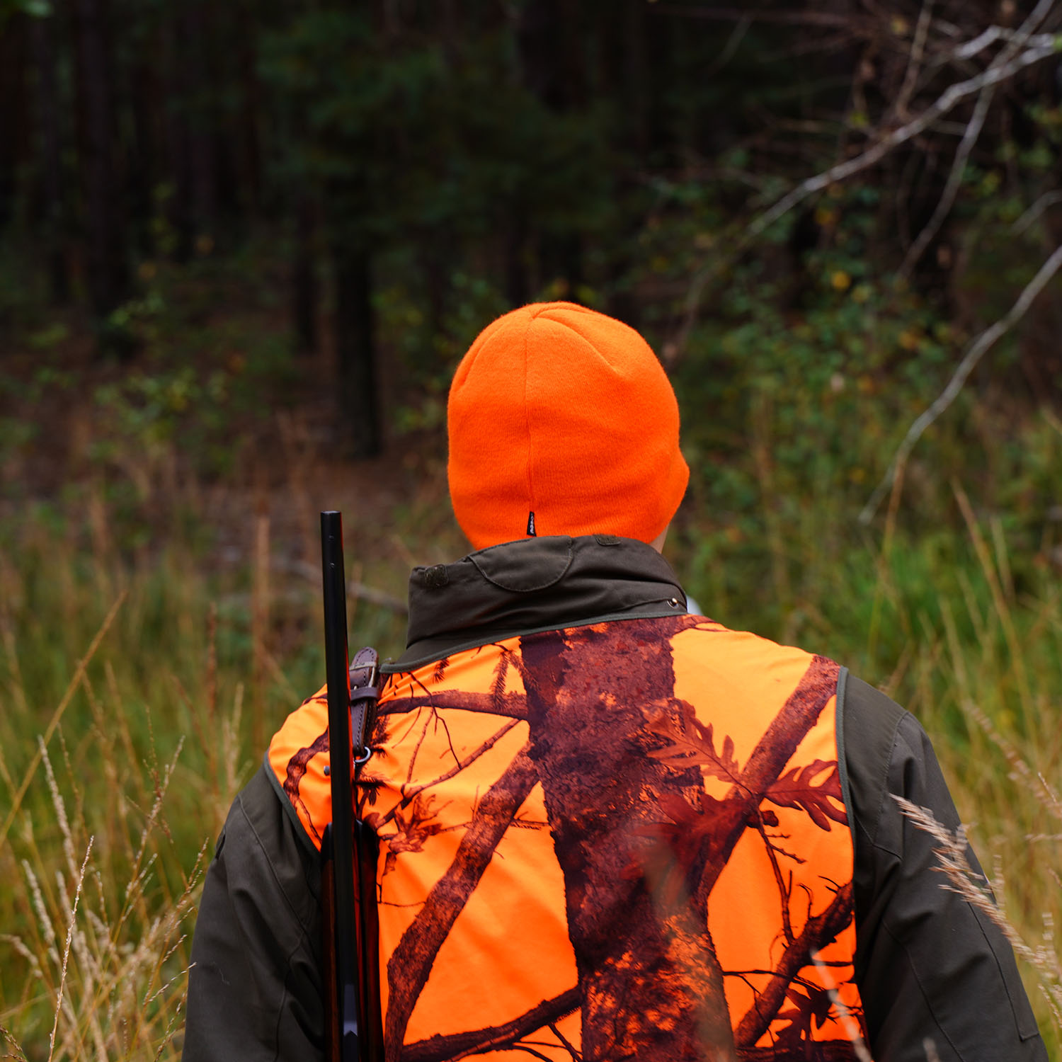 Bonnet de chasse homme d'hiver, kaki, doublé de polaire, Wild Life