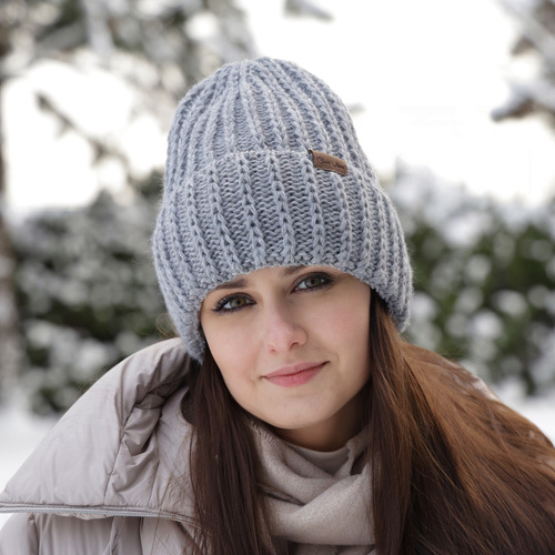 Bonnet d'hiver femme, rose, Ceres