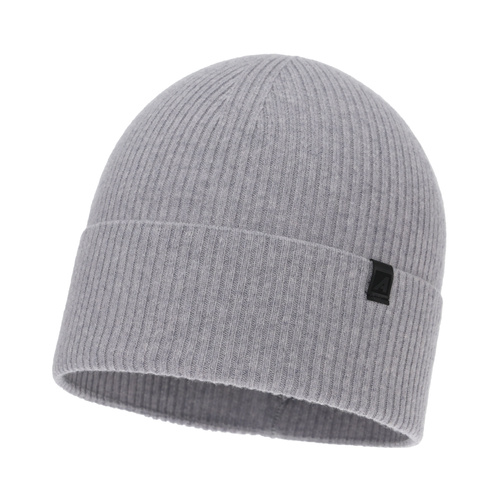 Bonnet d'hiver homme, gris clair, avec laine mérinos et cachemire, Azuryt