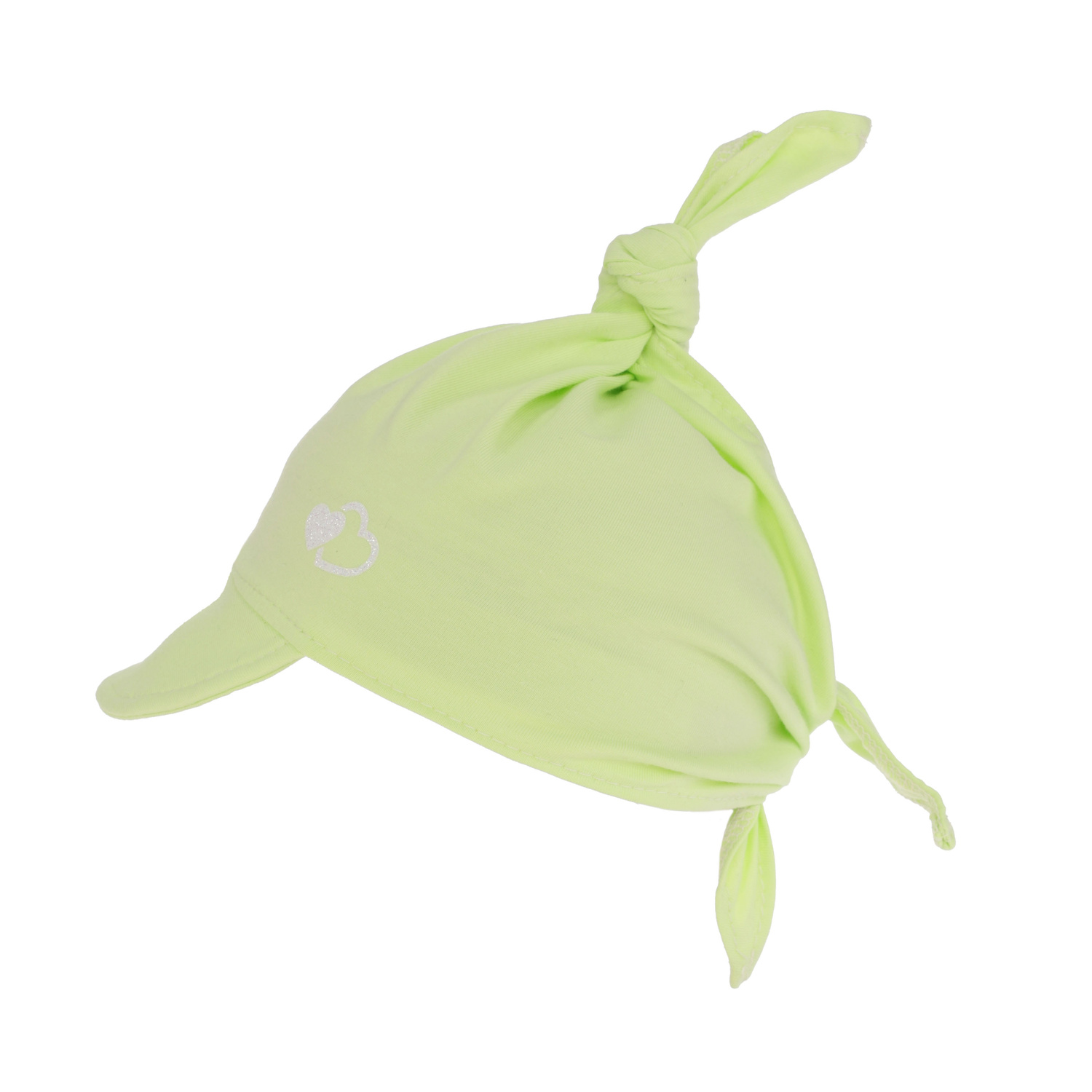 Foulard avec visière en coton fille, printemps/automne, limoncello, Irene