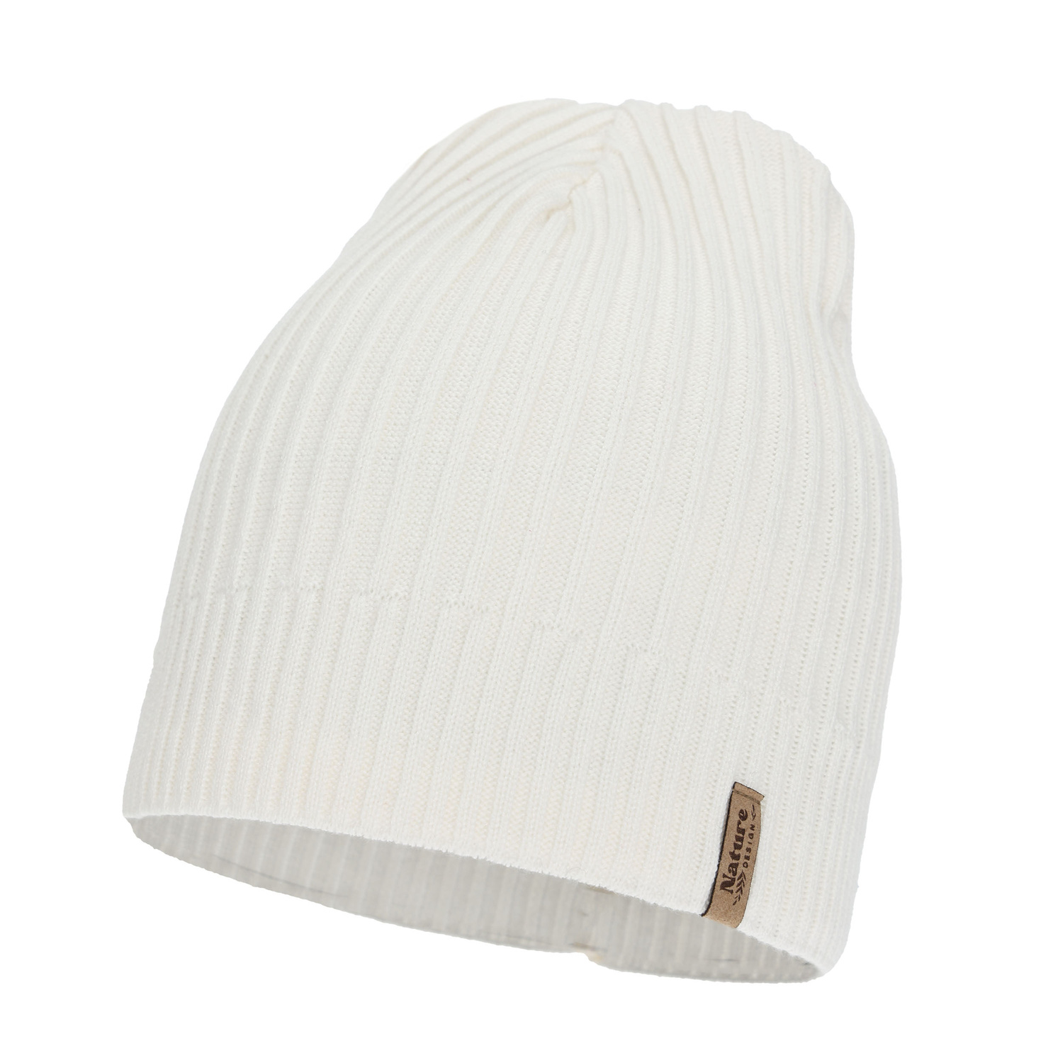 Bonnet pour femme, printanier, automnal, avec coton, blanc, Mirona
