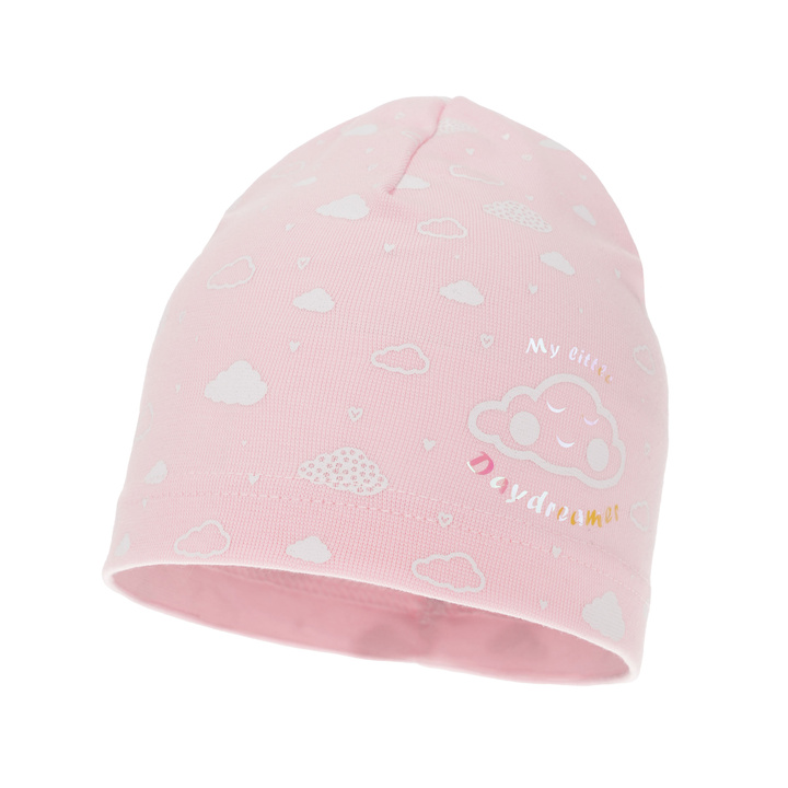 Bonnet automne/printemps fille, rose, Klaudyna