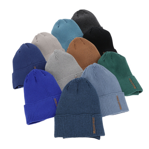 Ensemble bonnet et tour de cou garçon automne, printemps, avec coton, bleu, Norwin