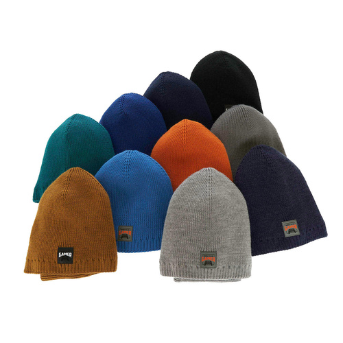 Ensemble d'hiver garçon: bonnet et snood, gris, Gami