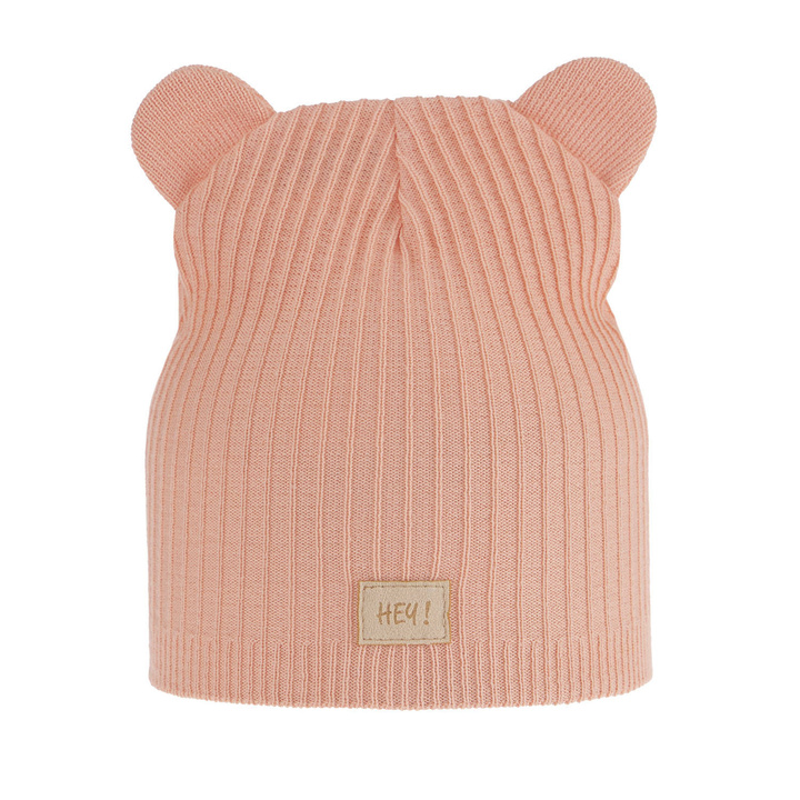 Bonnet automne/printemps fille, avec coton, orange, Clarisa