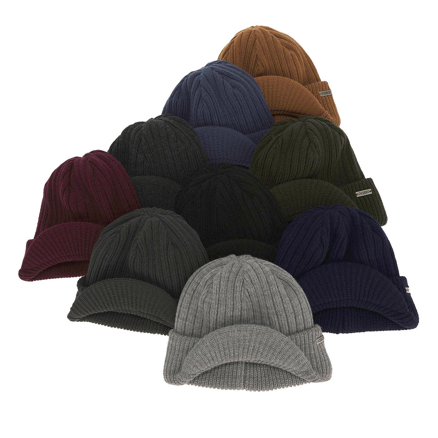 Bonnet d'hiver homme, bleu marine, Taker