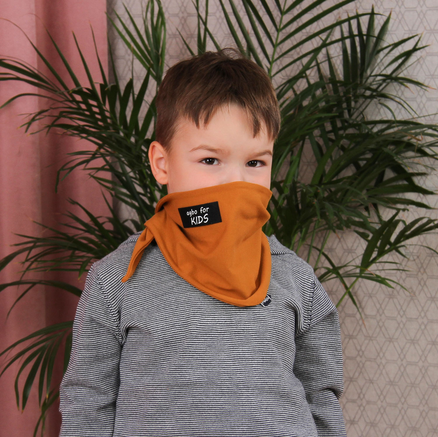 Foulard automne/printemps garçon, vert, Wojciech