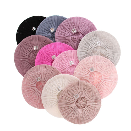 Bonnet automne/printemps fille, beige, Luina