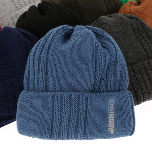 Ensemble d'hiver garçon: bonnet et snood, gris foncé, Balaton