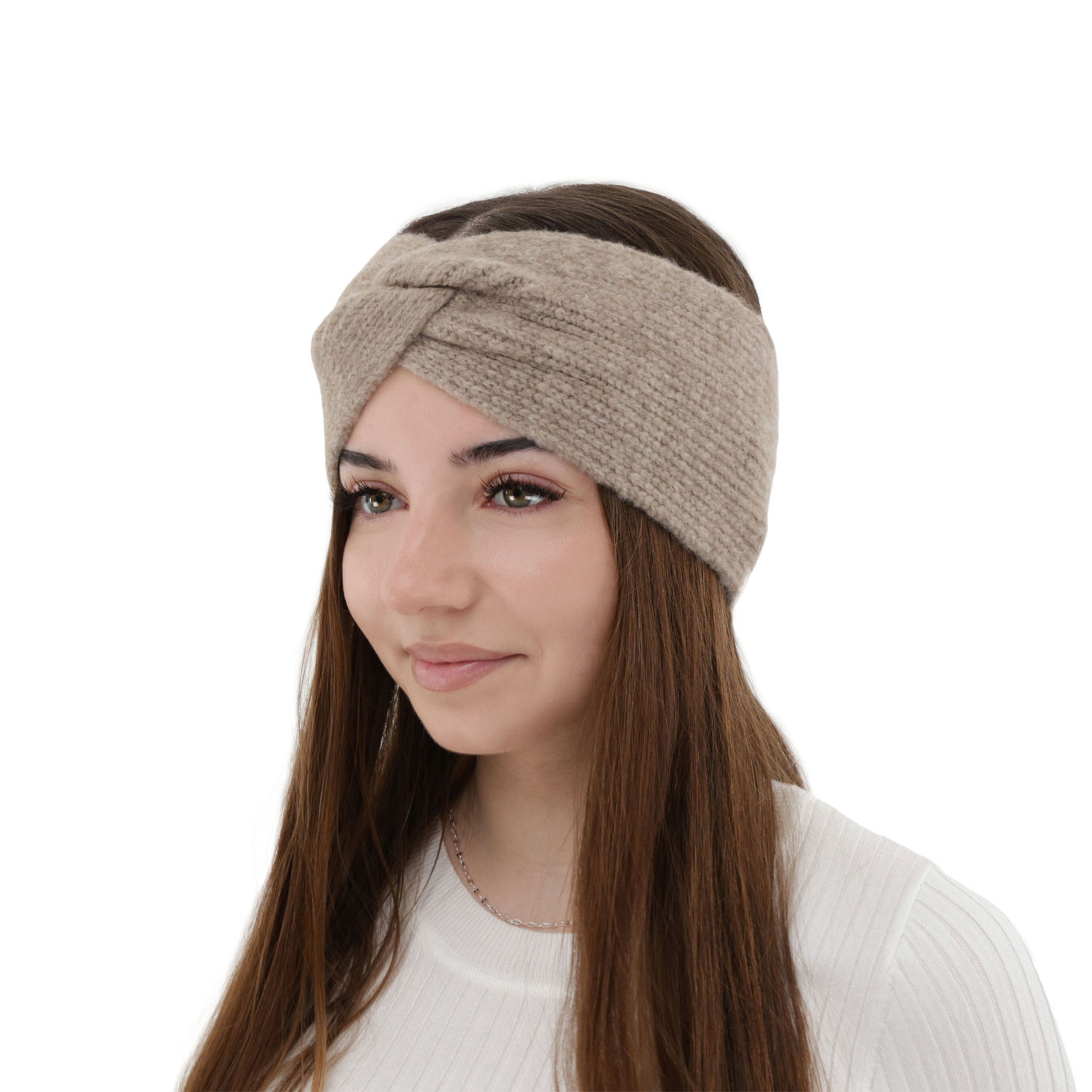 Bonnet d'hiver femme, beige, Florence