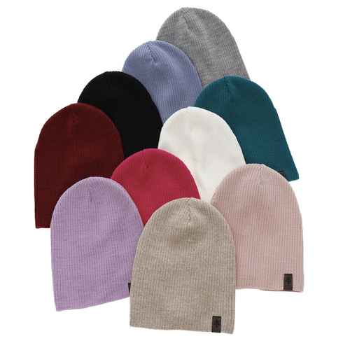 Bonnet automne/printemps femme, rose, Merci