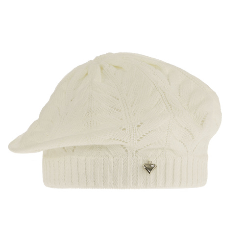 Beret automne/printemps fille, crème, Alper