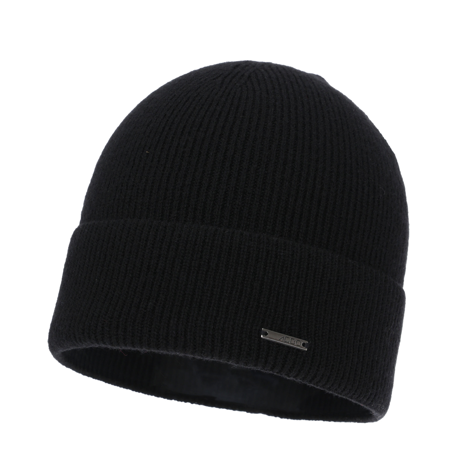 Bonnet d'automne/hiver femme, beige, avec laine mérinos et cachemire, Sindra