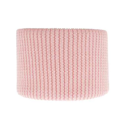 Snood d'hiver enfant, rose, avec laine mérinos, Vanilla