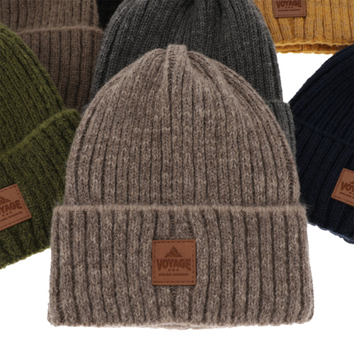 Bonnet d'hiver homme, brun, Benet