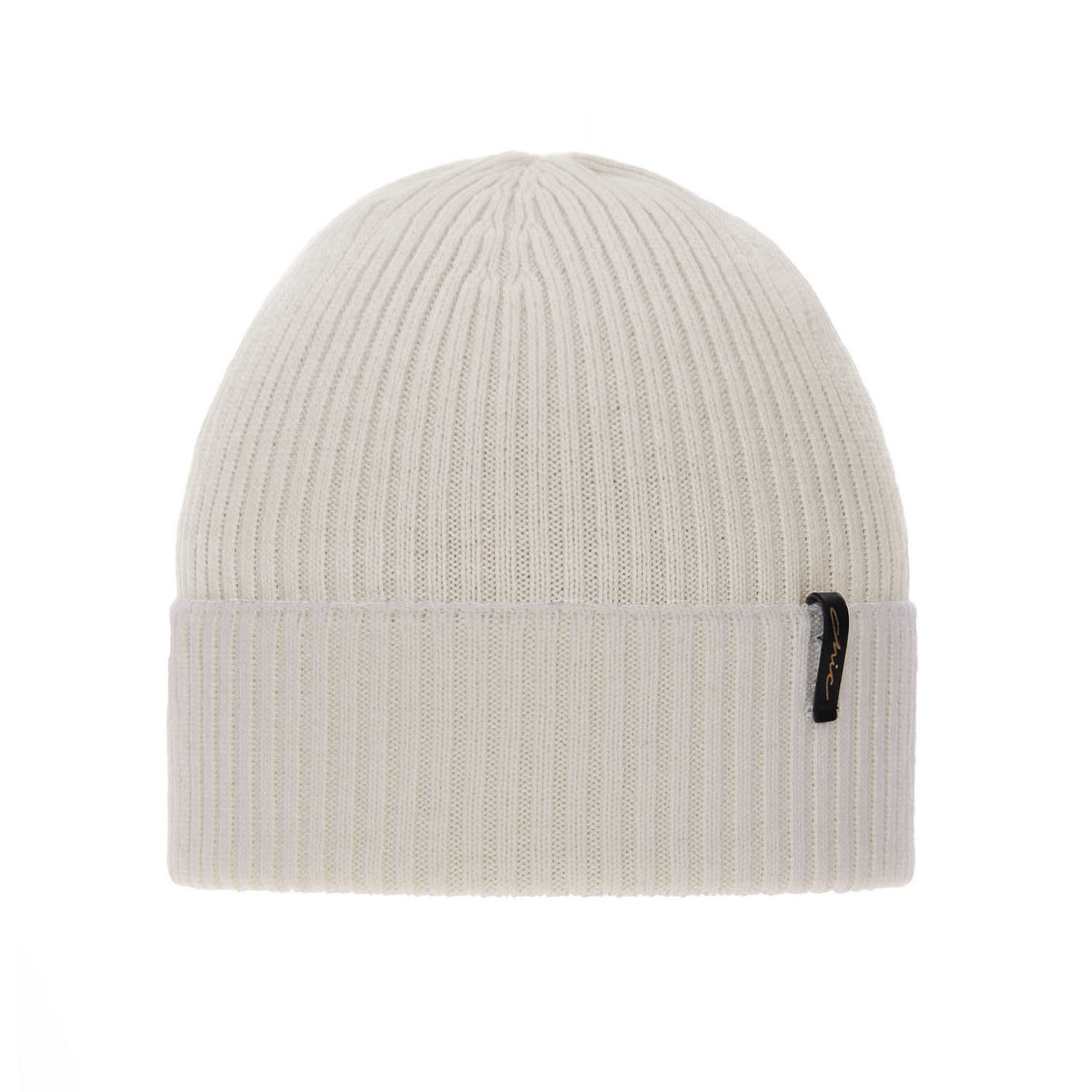 Bonnet d'hiver femme, crème, avec laine mérinos, Megan