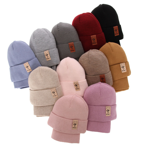 Ensemble d'hiver fille: bonnet et snood, gris, Sana