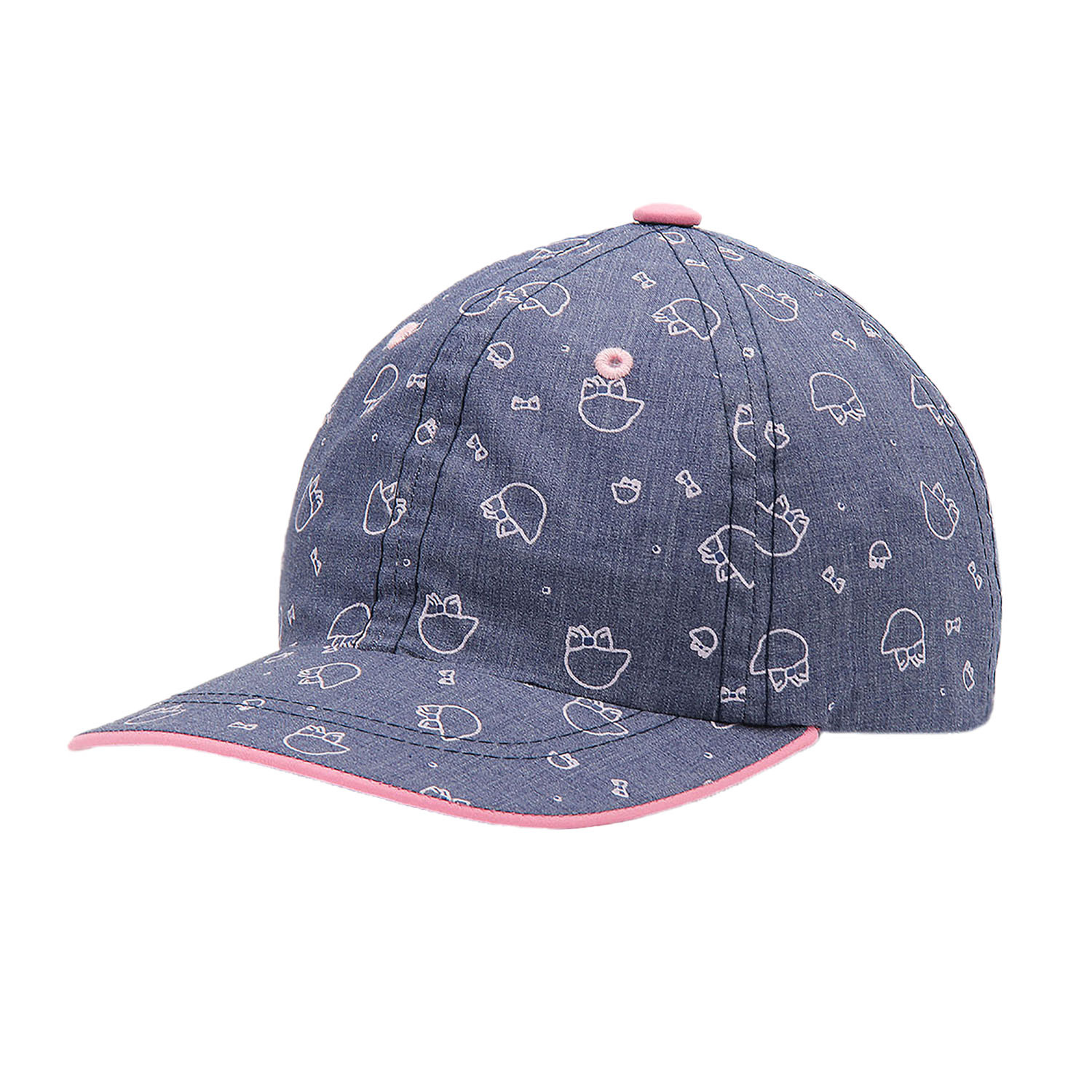 Casquette fille, automne/printemps, en coton, jean, Lily