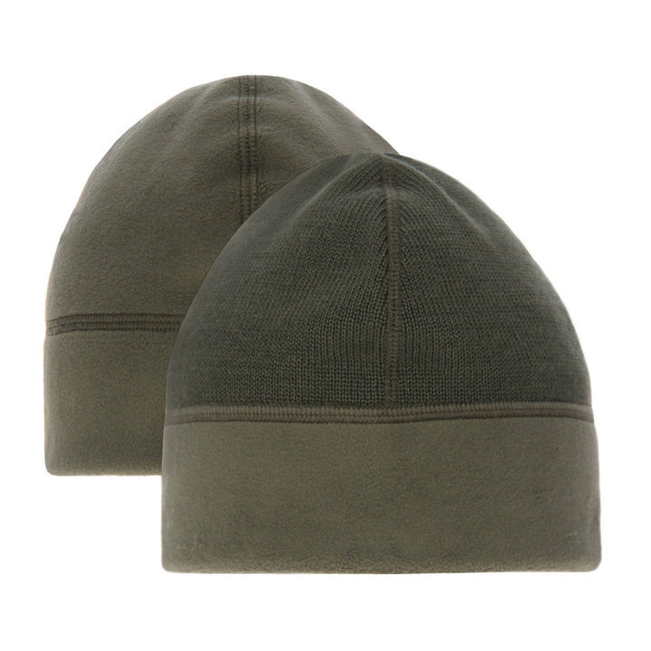 Bonnet d'hiver homme, vert, réversible, MON