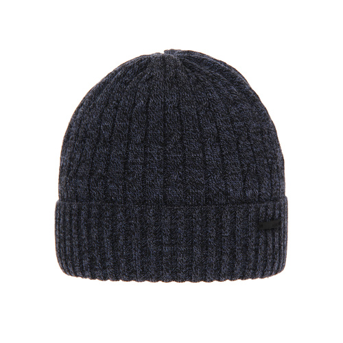 Bonnet d'hiver homme, bleu foncé, Mishel