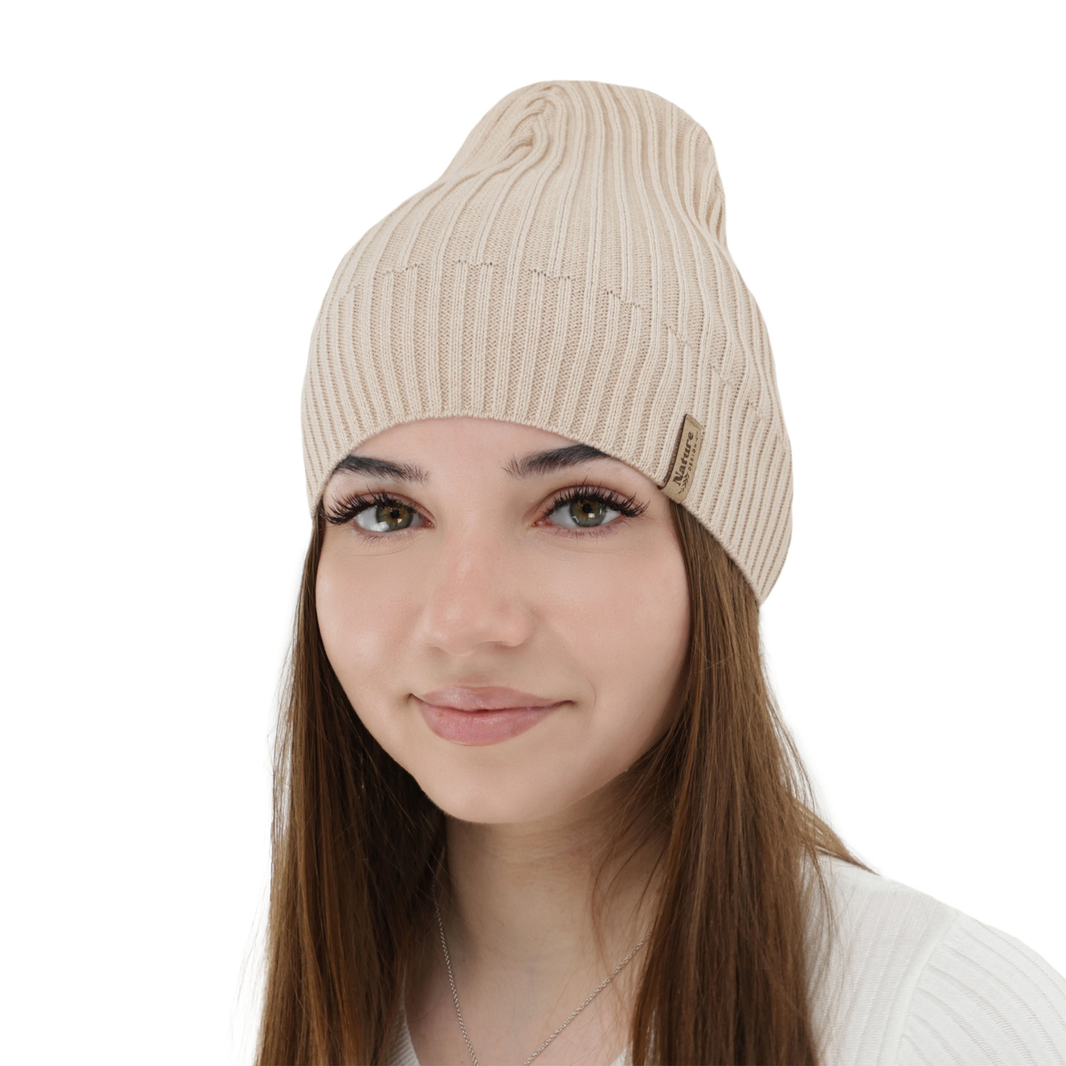 Bonnet de femme printemps, automne, avec coton, gris, Mirona