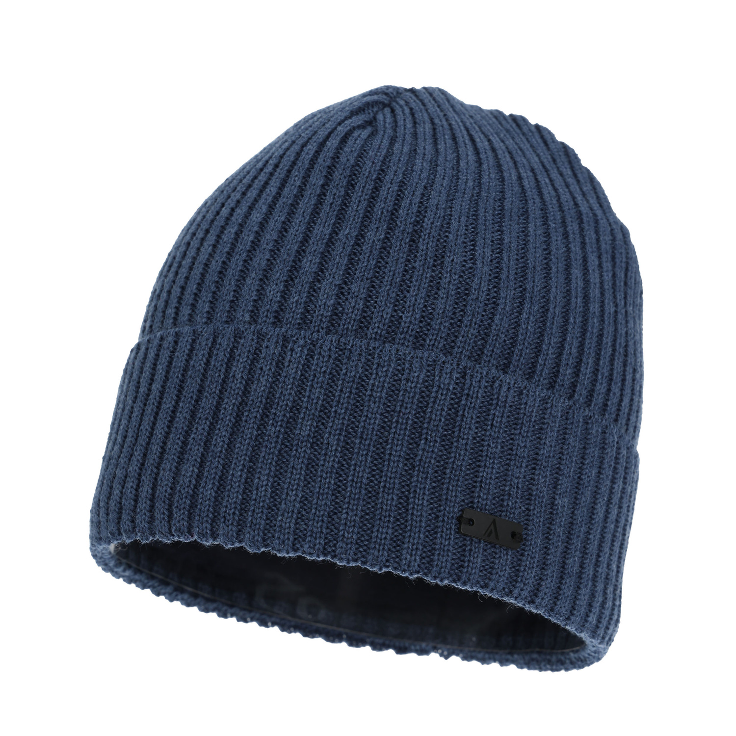 Bonnet d'hiver pour hommes, bleu, avec laine mérinos, Jeffrey