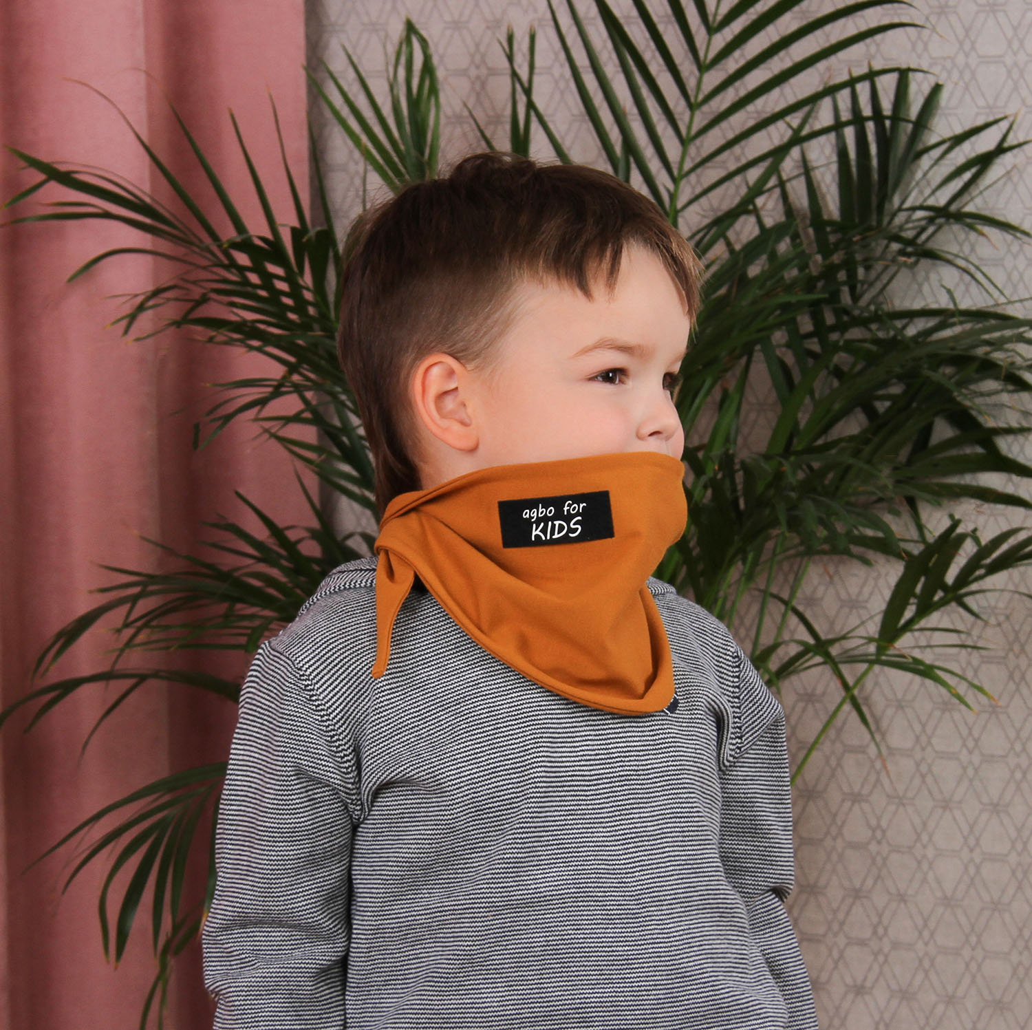 Foulard automne/printemps garçon, vert, Wojciech
