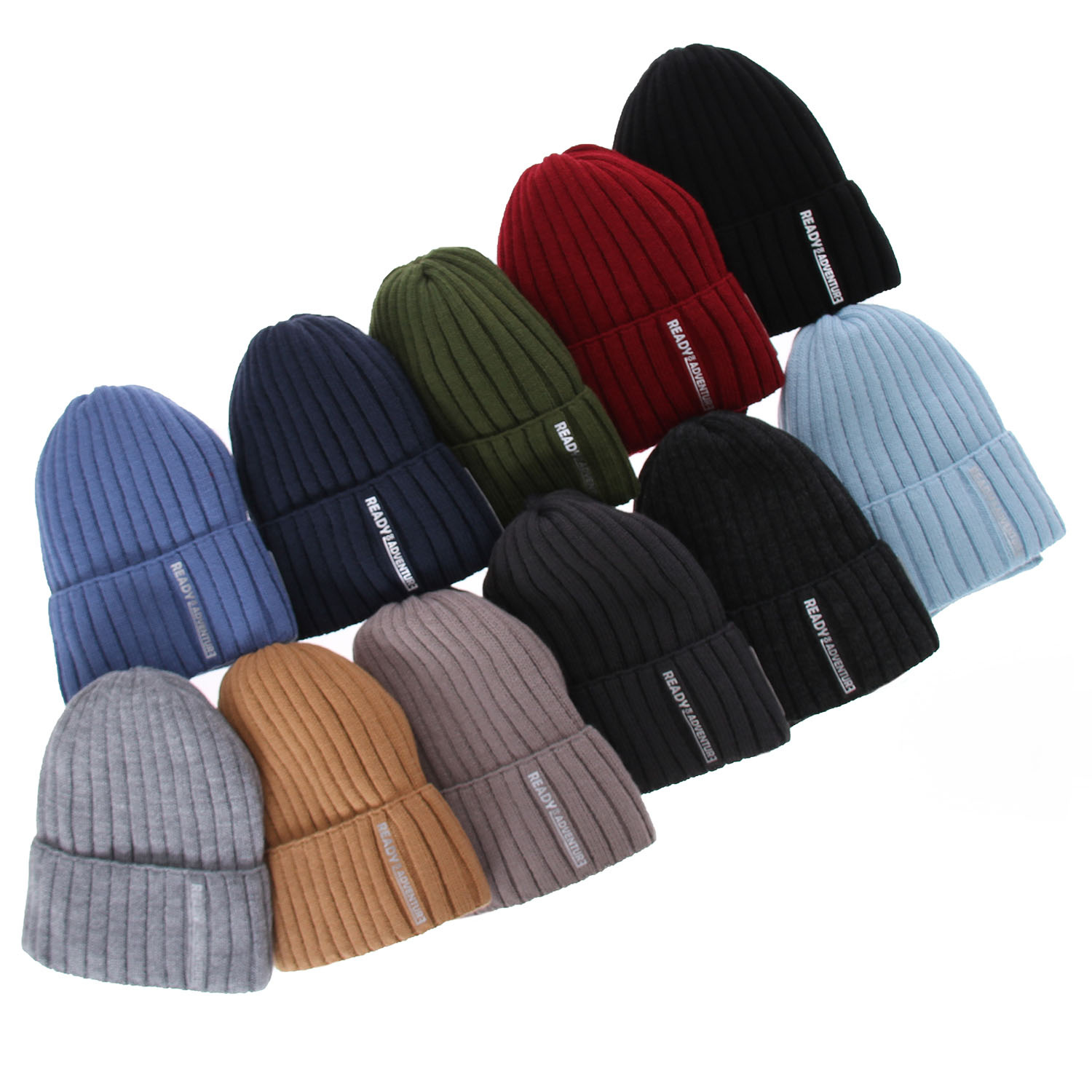 Ensemble d'hiver garçon: bonnet et snood, brun, Livido