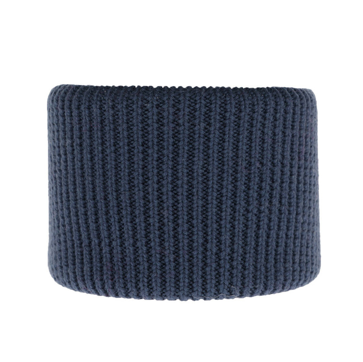 Snood d'hiver enfant, bleu marine, avec laine mérinos, Vanilla