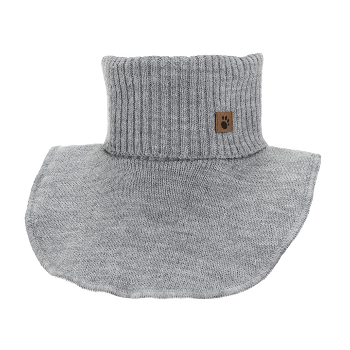 Tour de cou d'hiver garçon avec doublure, gris, Lamor