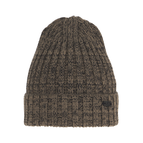 Bonnet d'hiver homme, beige, avec laine mérinos, Timon