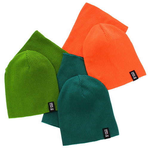 Ensemble automne/printemps garçon: bonnet et snood, avec coton, vert, Tunis