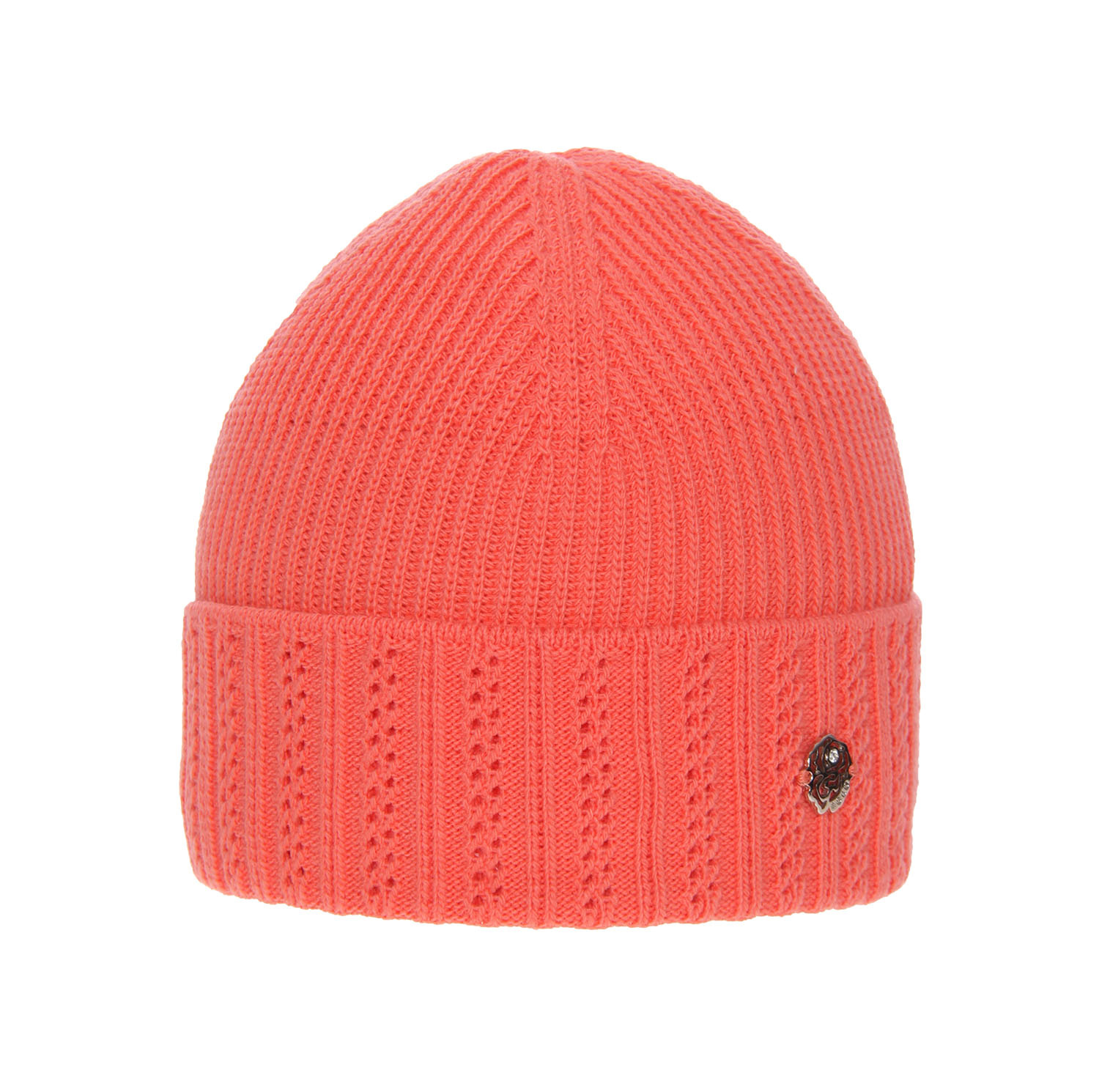 Beret d'hiver fille, corail, Bryza